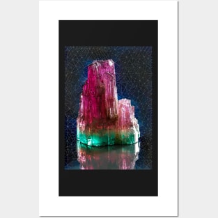 Bi-color Tourmaline Posters and Art